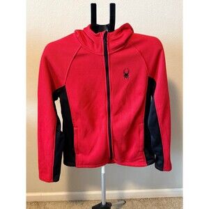 Spyder Full Zip Up Hooded Jacket Size Medium